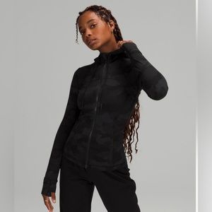 Lululemon Hooded BBL Define Jacket Nulu Heritage 365 Camo Deep Coal size 14